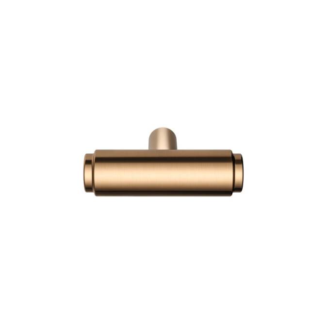 Meir Öppen T-Pull Cabinet Handle (Brushed) - Lustre Bronze