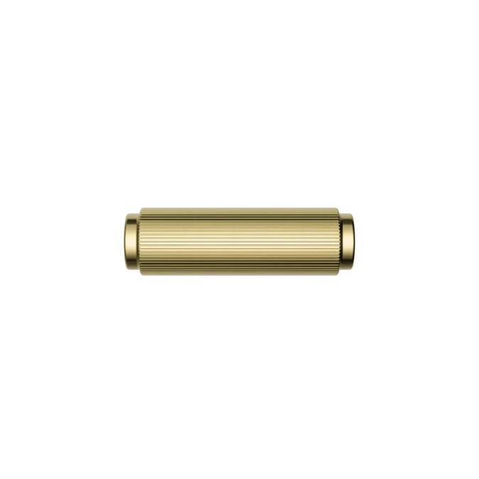 Meir Öppen T-Pull Cabinet Handle (Linear Knurled) - Tiger Bronze