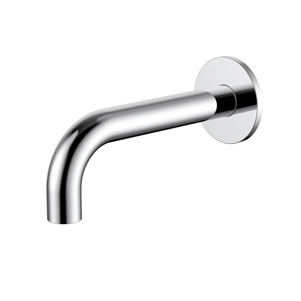 Meir Universal Round Curved Spout 170mm - Chrome