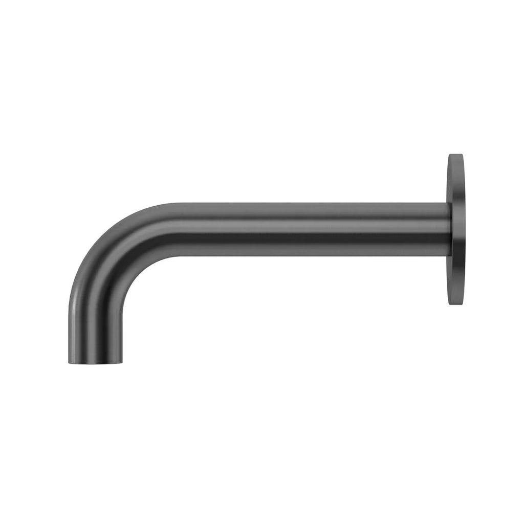 Meir Universal Round Curved Spout 170mm - Gunmetal