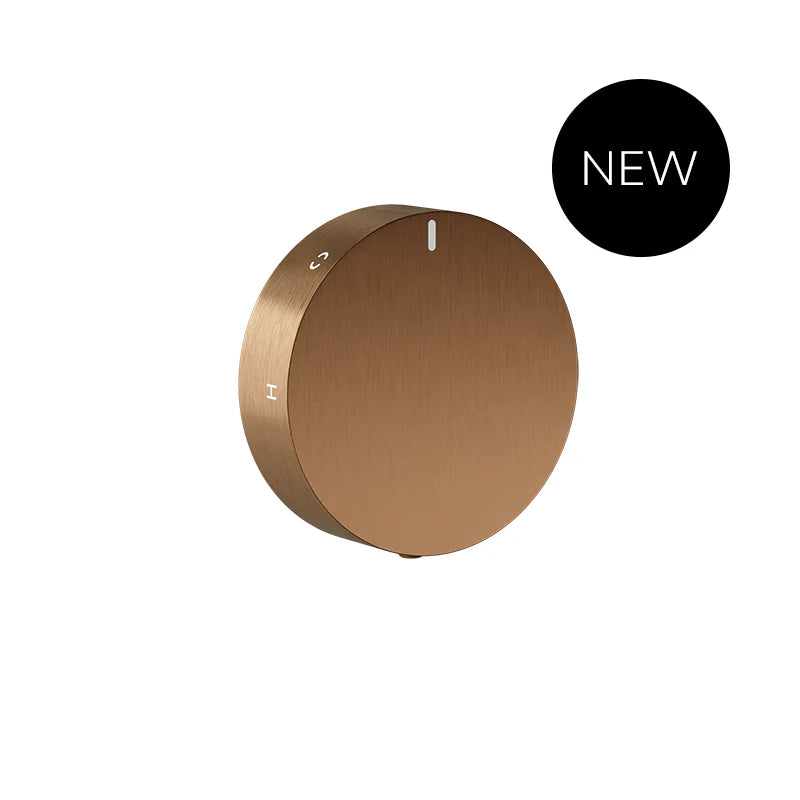 Meir Progressive mixer (in-wall body and Trim set) - Lustre Bronze