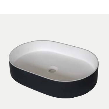 Marquis Nero Blanco Above Counter Basin