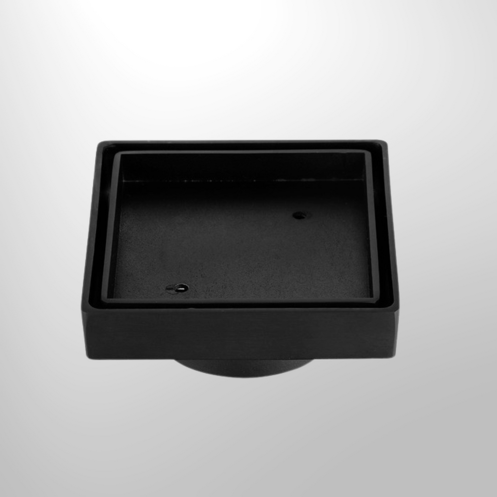 Tile Insert Floor Waste Matte Black