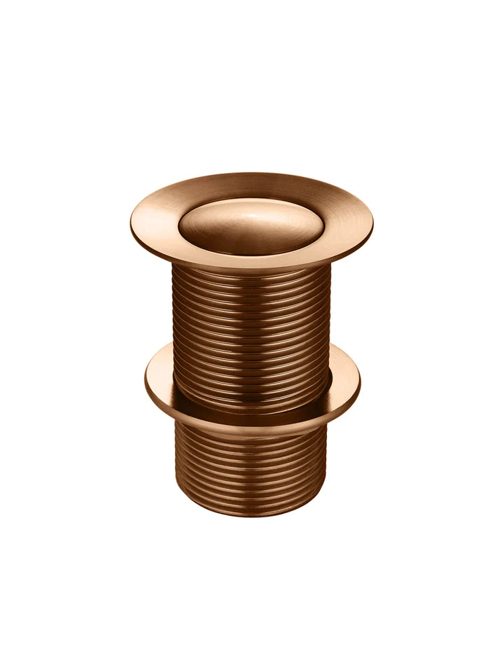 Meir Basin Pop Up Waste 32mm - Lustre Bronze