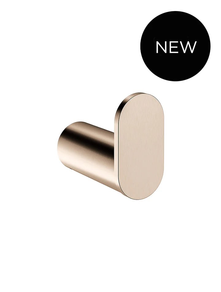 Meir Curvaé Single Robe Hook - Champagne