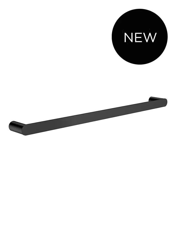 Meir Curvaé Single Towel Rail 600mm - Matte Black
