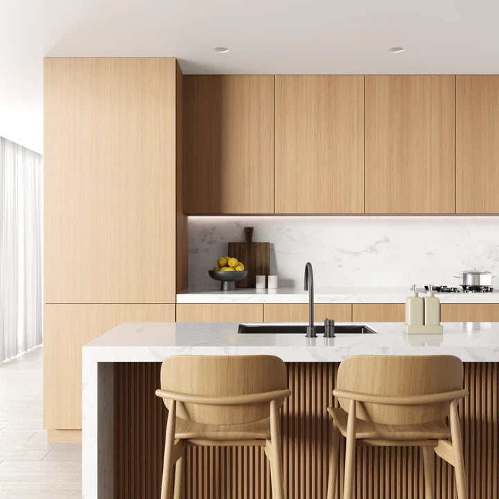 Meir Round Deck Mounted Mixer - Gunmetal