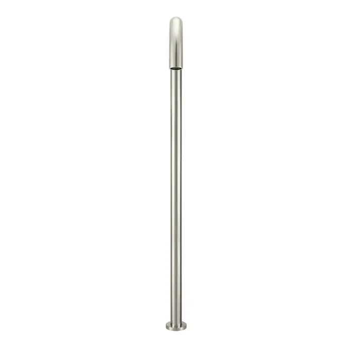 Meir Round Freestanding Bath Spout - Brushed Nickel