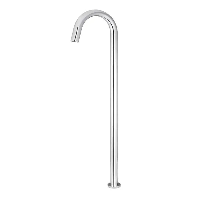 Meir Round Freestanding Bath Spout - Chrome