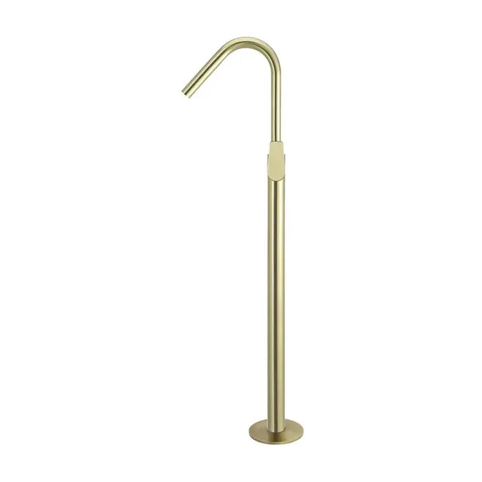 Meir Round Freestanding Bath Spout Plus Hand Shower - Tiger Bronze