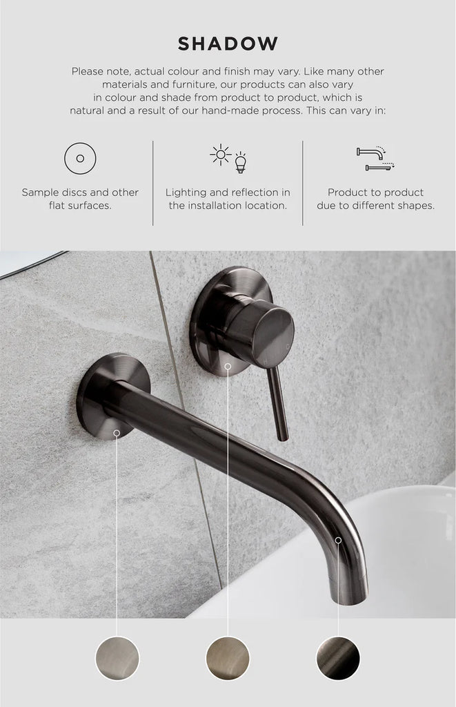 Meir Round Gooseneck Combination Shower Set - Gunmetal