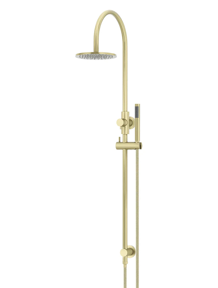 Meir Round Gooseneck Combination Shower Set - Tiger Bronze