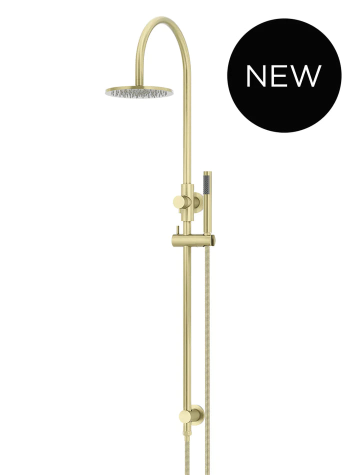 Meir Round Gooseneck Combination Shower Set - Tiger Bronze