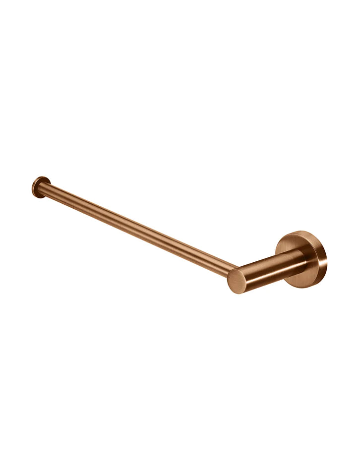 Meir Round Guest Towel Rail - Lustre Bronze
