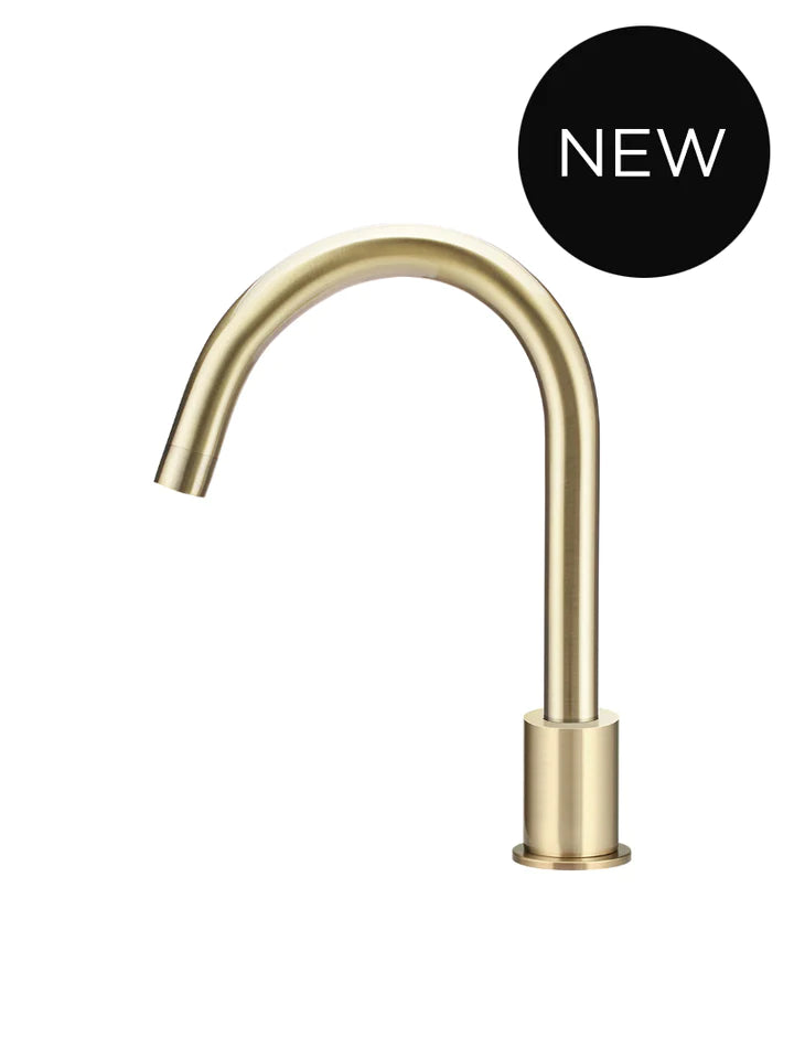 Meir Round Hob Mounted Swivel Spout - Tiger Bronze