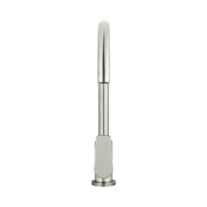 Meir Round Kitchen Mixer Tap - Brushed Nickel