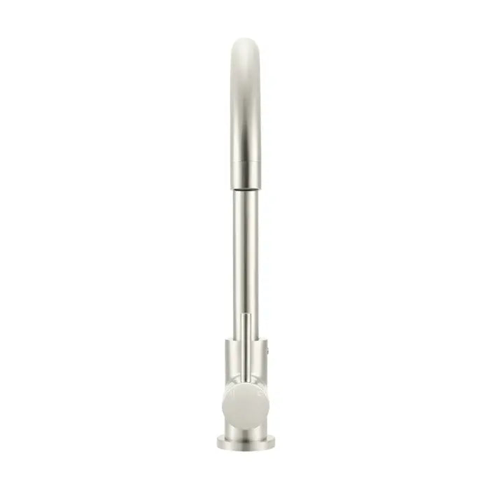 Meir Round Kitchen Mixer Tap - Brushed Nickel