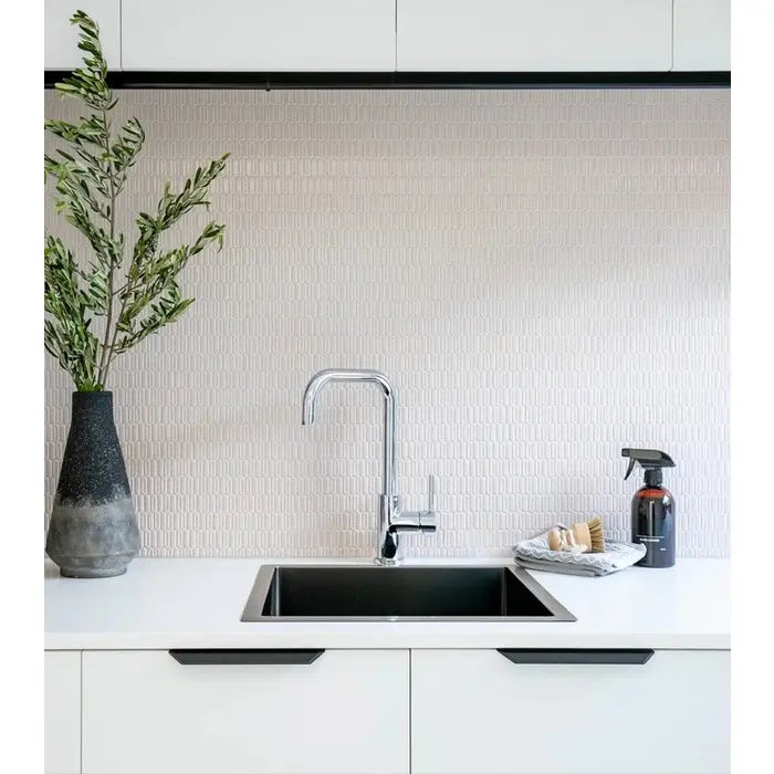 Meir Round Kitchen Mixer Tap - Chrome