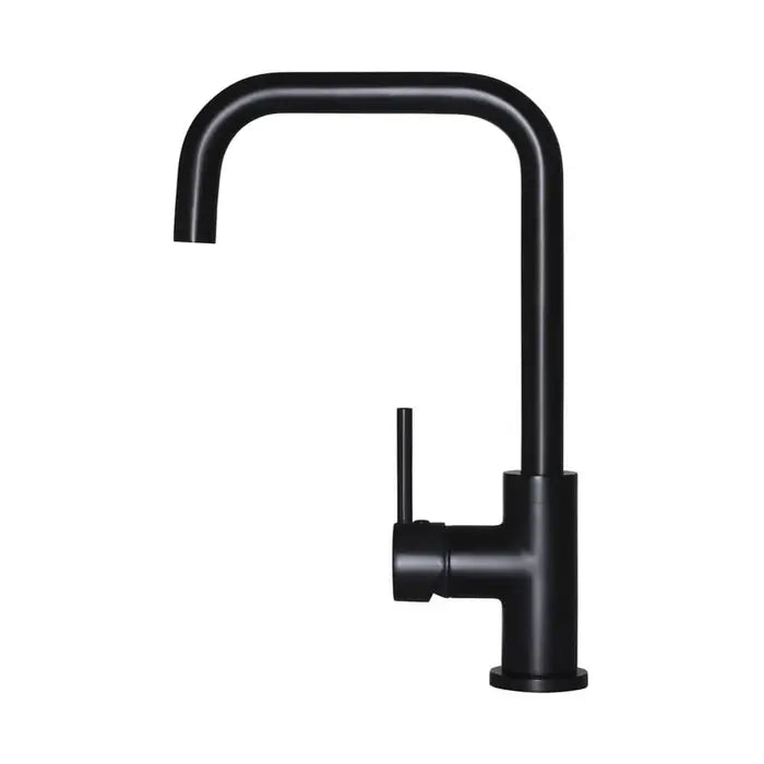 Meir Round Kitchen Mixer Tap - Matte Black