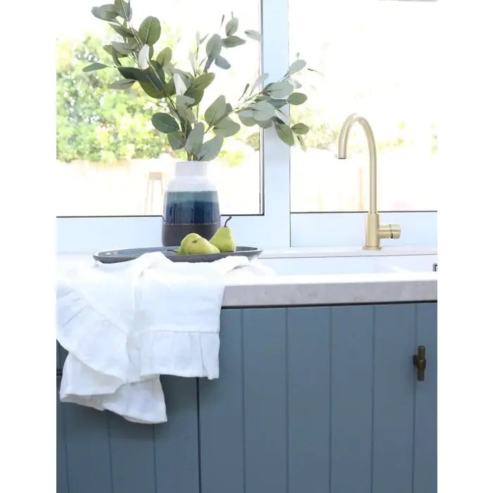 Meir Round Kitchen Mixer Tap - Tiger Bronze