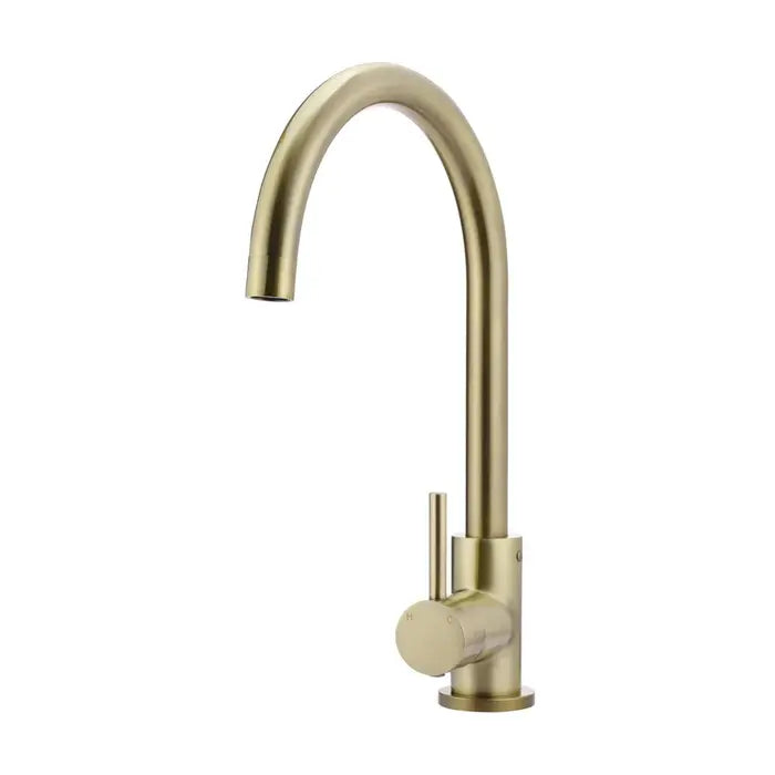 Meir Round Kitchen Mixer Tap - Tiger Bronze