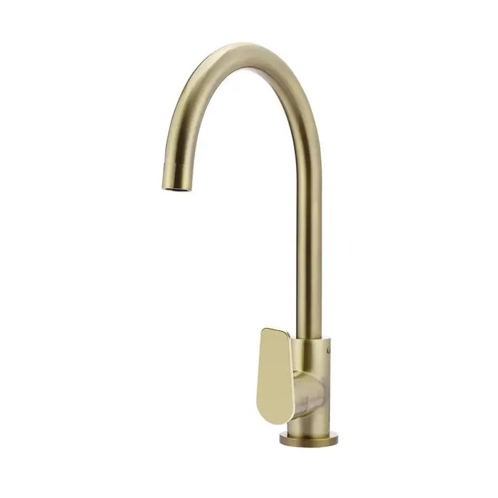Meir Round Kitchen Mixer Tap - Tiger Bronze