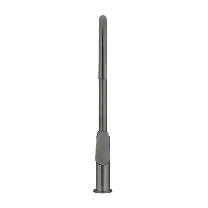 Meir Round Piccola Pull Out Kitchen Mixer Tap - Shadow