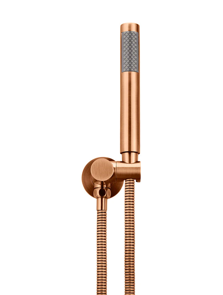 Meir Round Shower On Bracket - Lustre Bronze