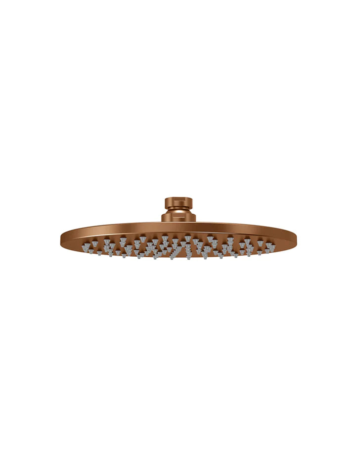 Meir Round Shower Rose - Lustre Bronze