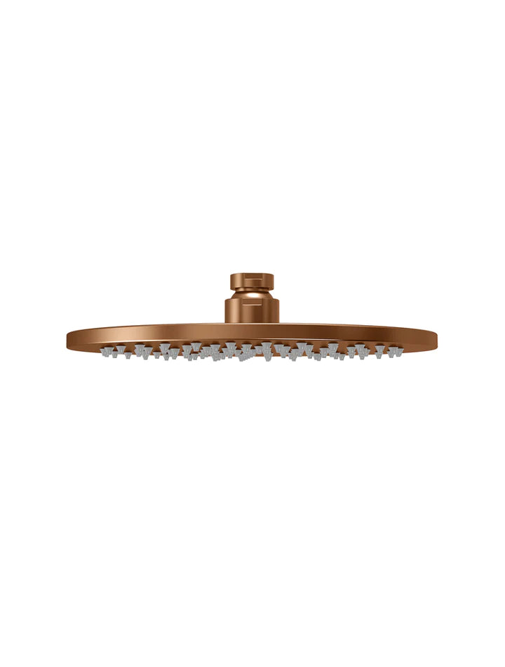 Meir Round Shower Rose - Lustre Bronze