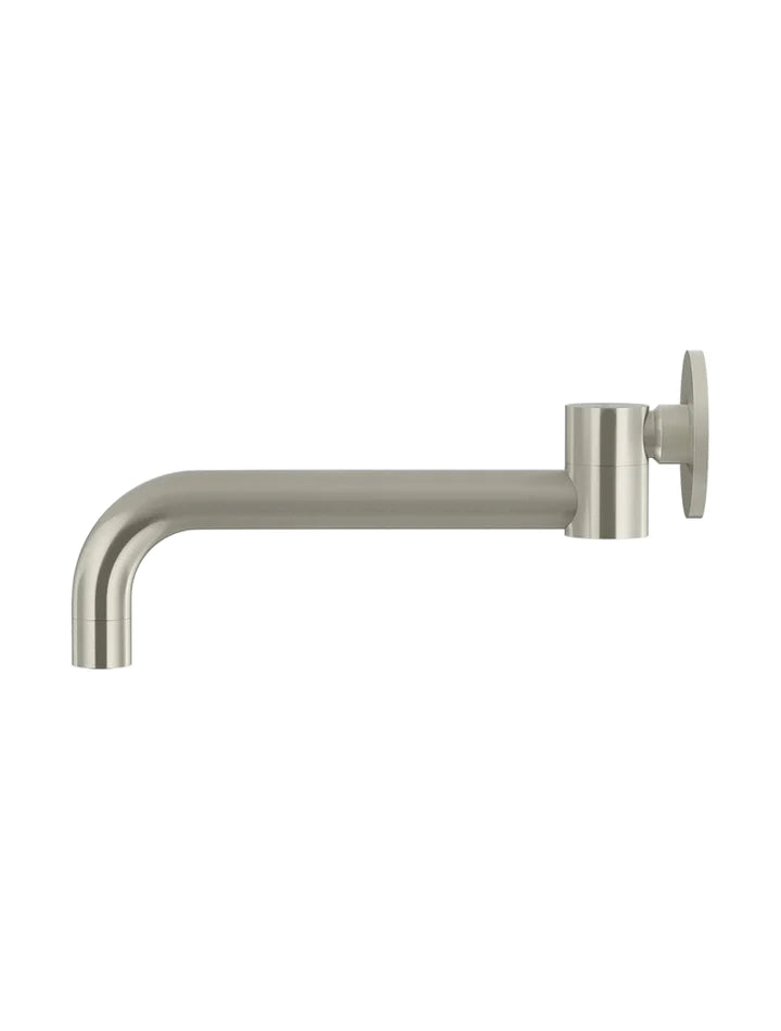Meir Round Swivel Wall Spout - Brushed Nickel