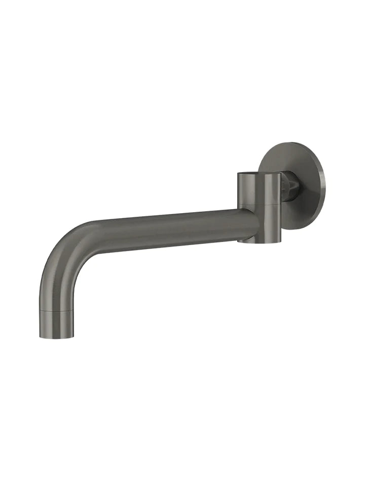 Meir Round Swivel Wall Spout - Gunmetal