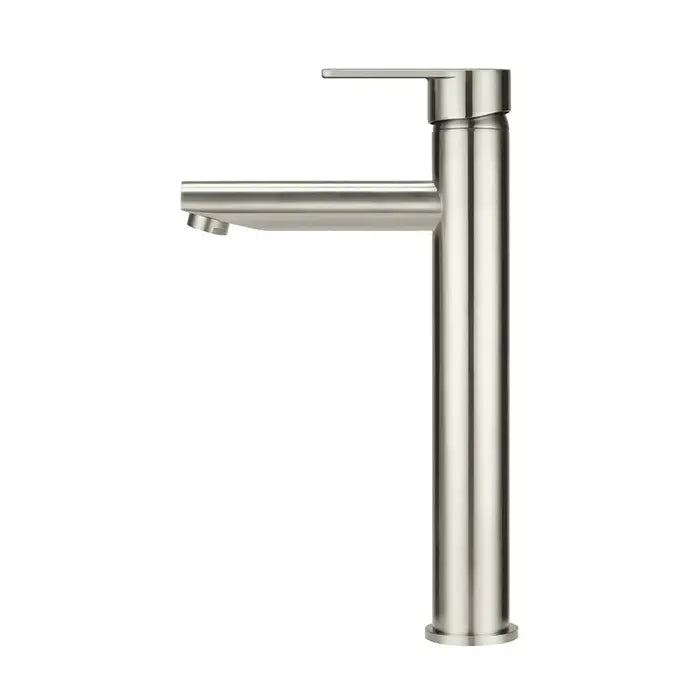 Meir Round Tall Basin Mixer - Brushed Nickel