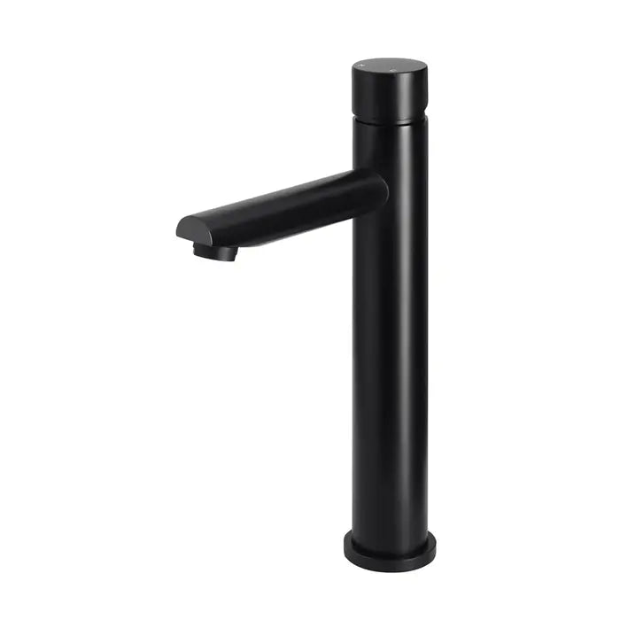 Meir Round Tall Basin Mixer - Matte Black