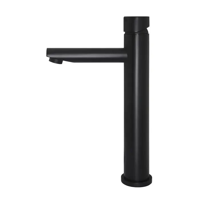 Meir Round Tall Basin Mixer - Matte Black