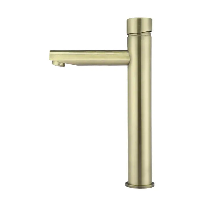 Meir Round Tall Basin Mixer - Tiger Bronze