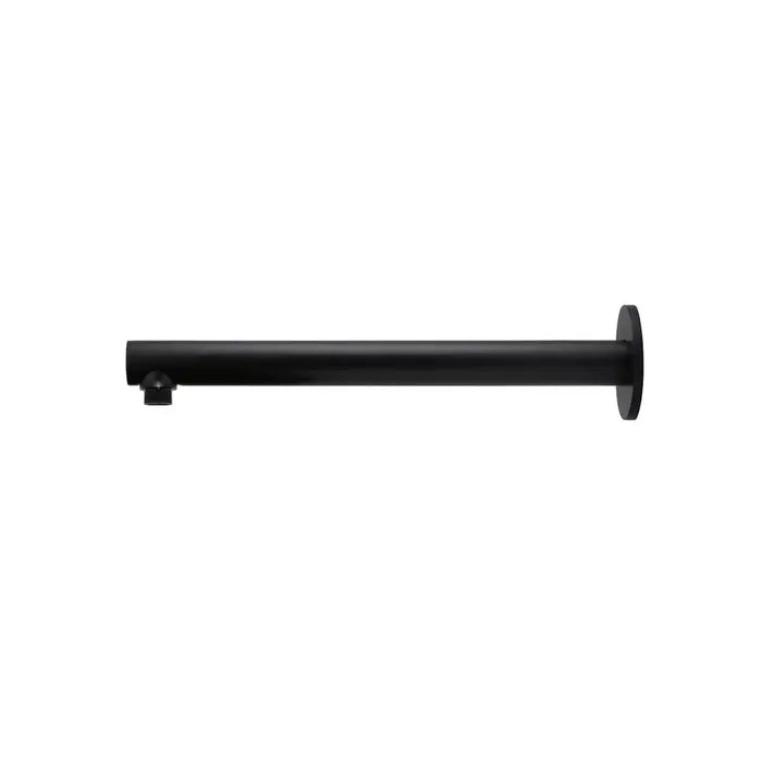 Meir Round Wall Shower Arm - Matte Black