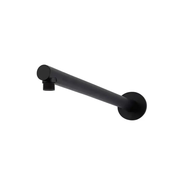Meir Round Wall Shower Arm - Matte Black