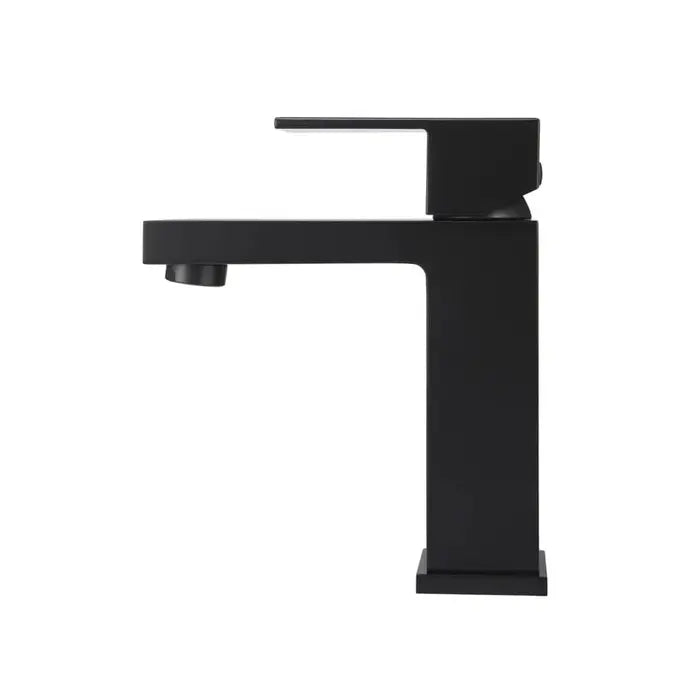 Meir Square Basin Mixer - Matte Black