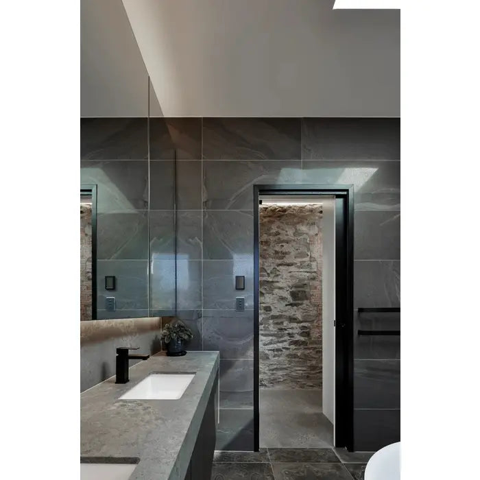 Meir Square Basin Mixer - Matte Black