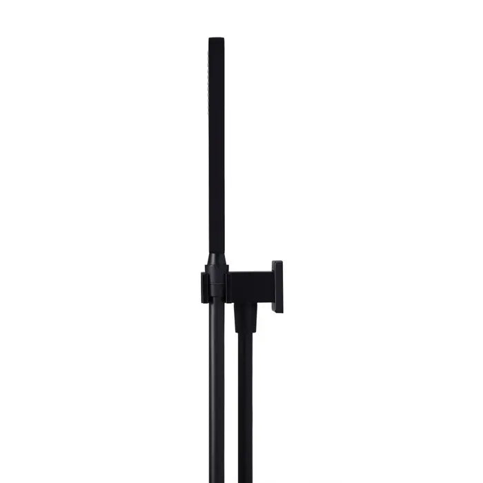 Meir Square Shower On Bracket - Matte Black