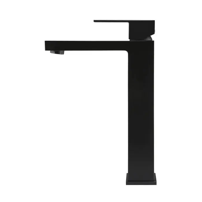 Meir Square Tall Basin Mixer - Matte Black