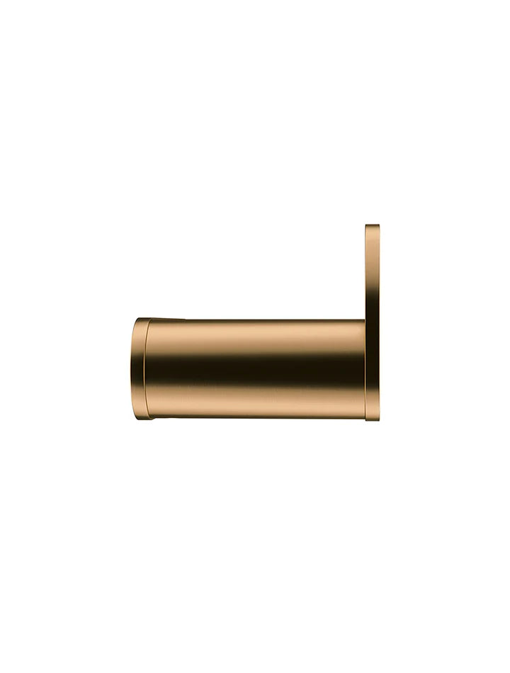 Meir Curvaé Double Robe Hook - Lustre Bronze