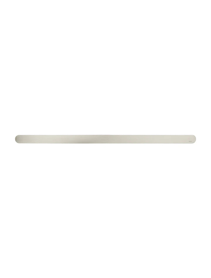Meir Curvaé Double Towel Rail - Brushed Nickel