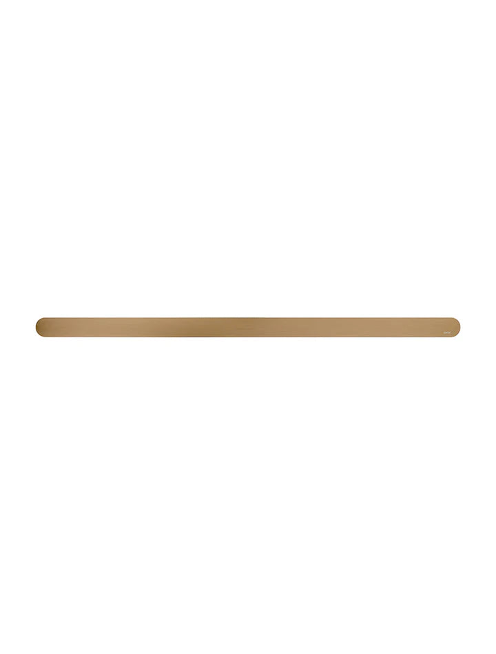 Meir Curvaé Double Towel Rail - Lustre Bronze