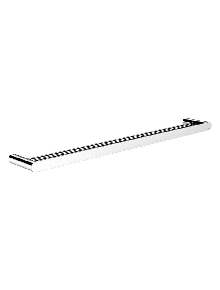 Meir Curvaé Double Towel Rail - Polished Chrome