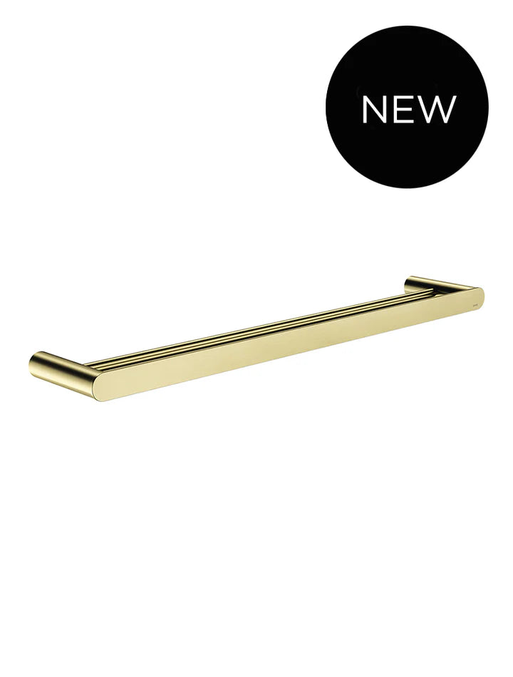 Meir Curvaé Double Towel Rail - Tiger Bronze