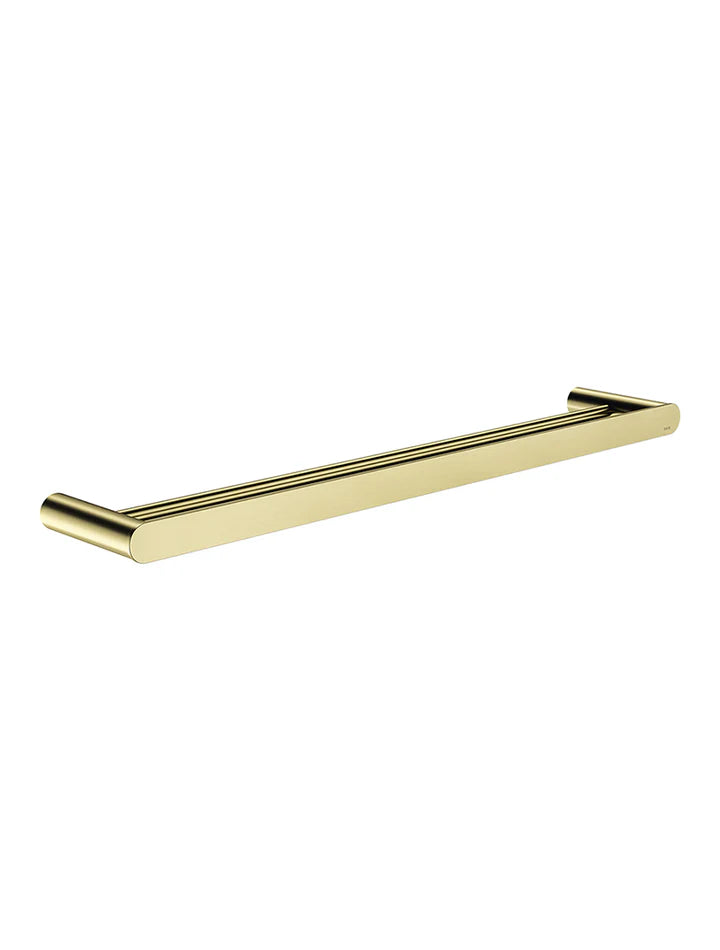 Meir Curvaé Double Towel Rail - Tiger Bronze