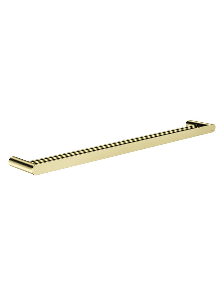 Meir Curvaé Double Towel Rail - Tiger Bronze