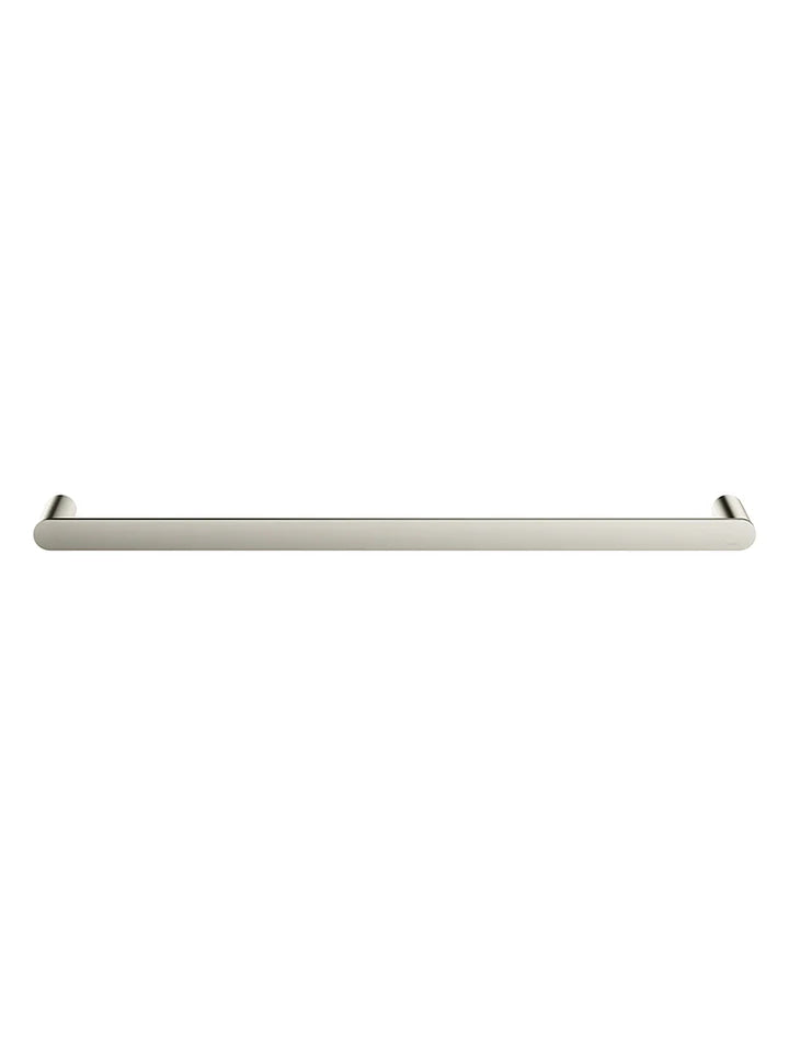 Meir Curvaé Single Towel Rail 600mm - Brushed Nickel